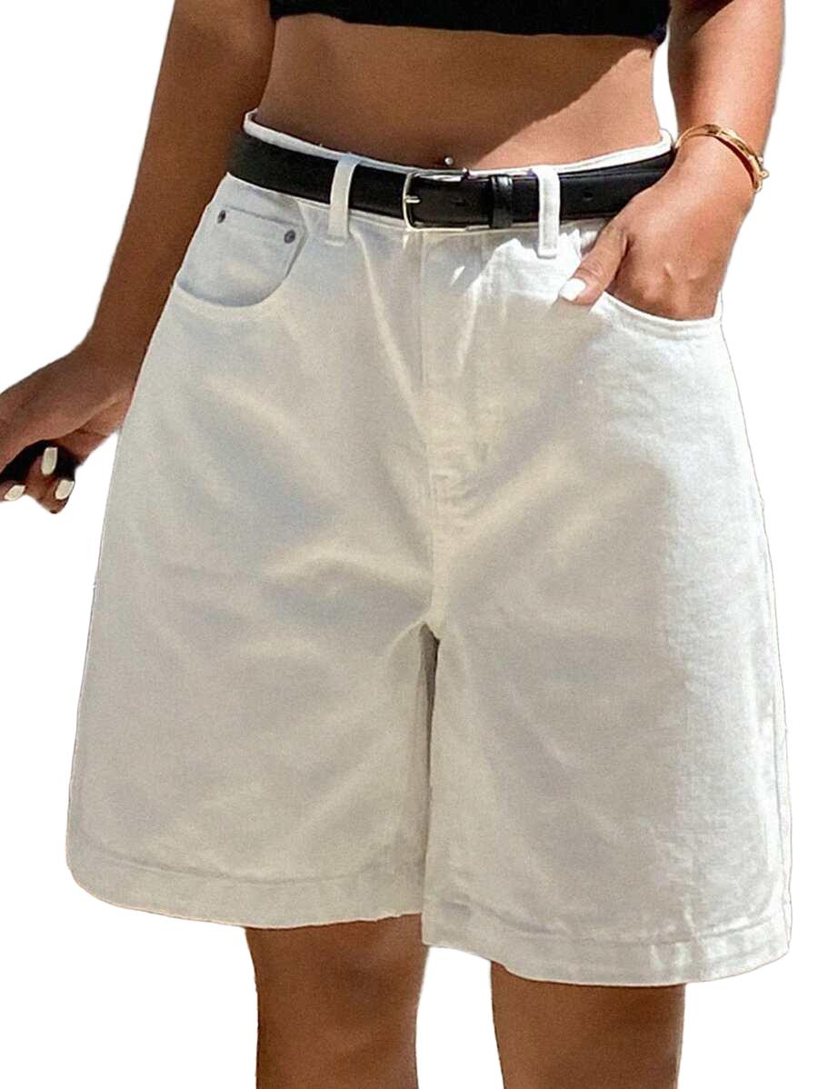 DAMSKIE SPODENKI JEANSOWE