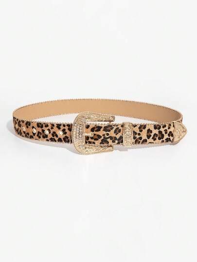 pasek animal print 