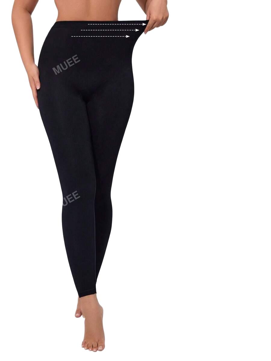 CZARNE LEGGINSY WYSOKI STAN