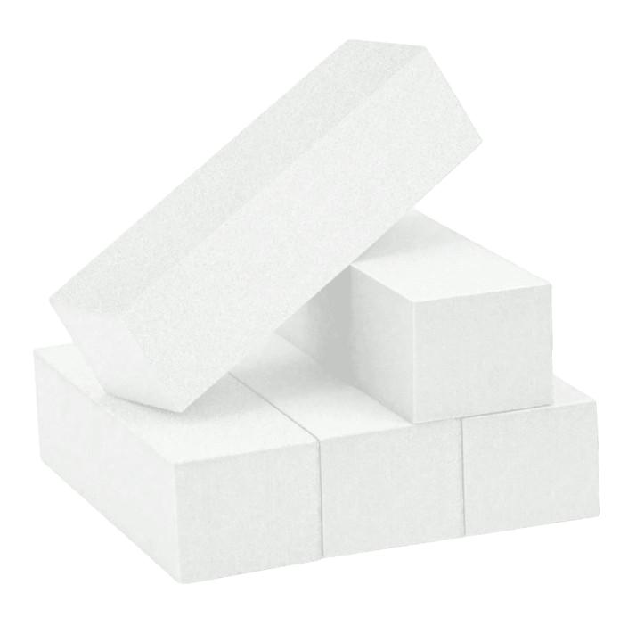 BIAŁA POLERKA DO PAZNOKCI 100/180 GRADACJA 10-PACK
