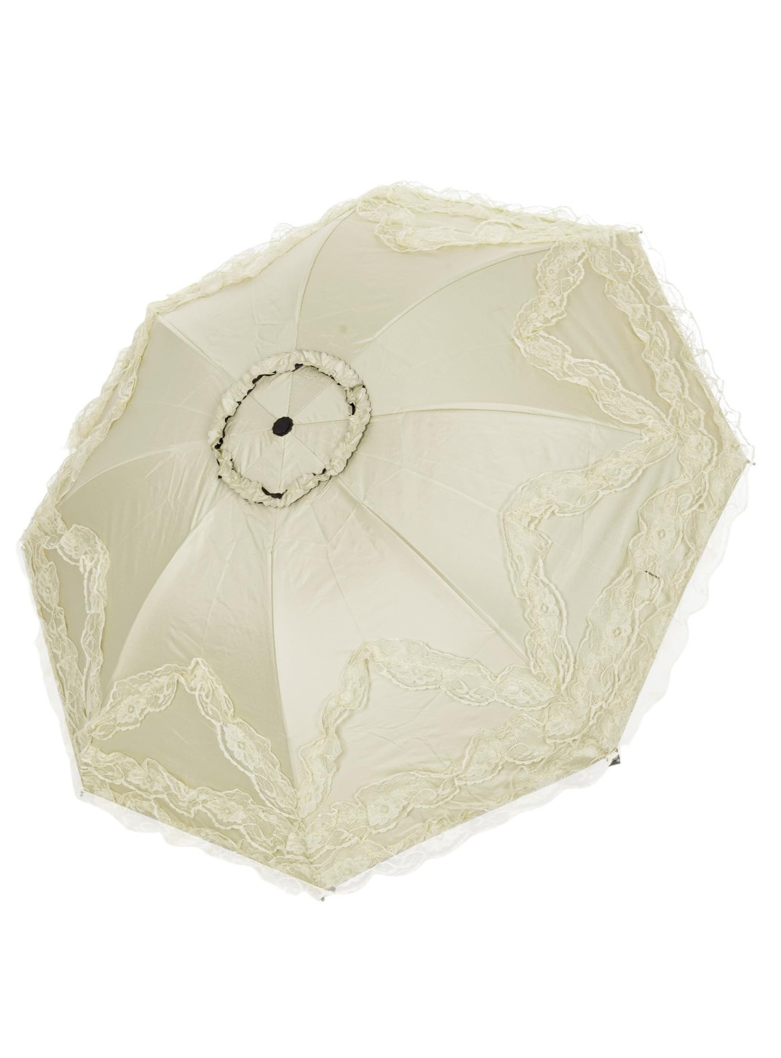 parasol gothic koronka kontrast ochrona uv zdobienie