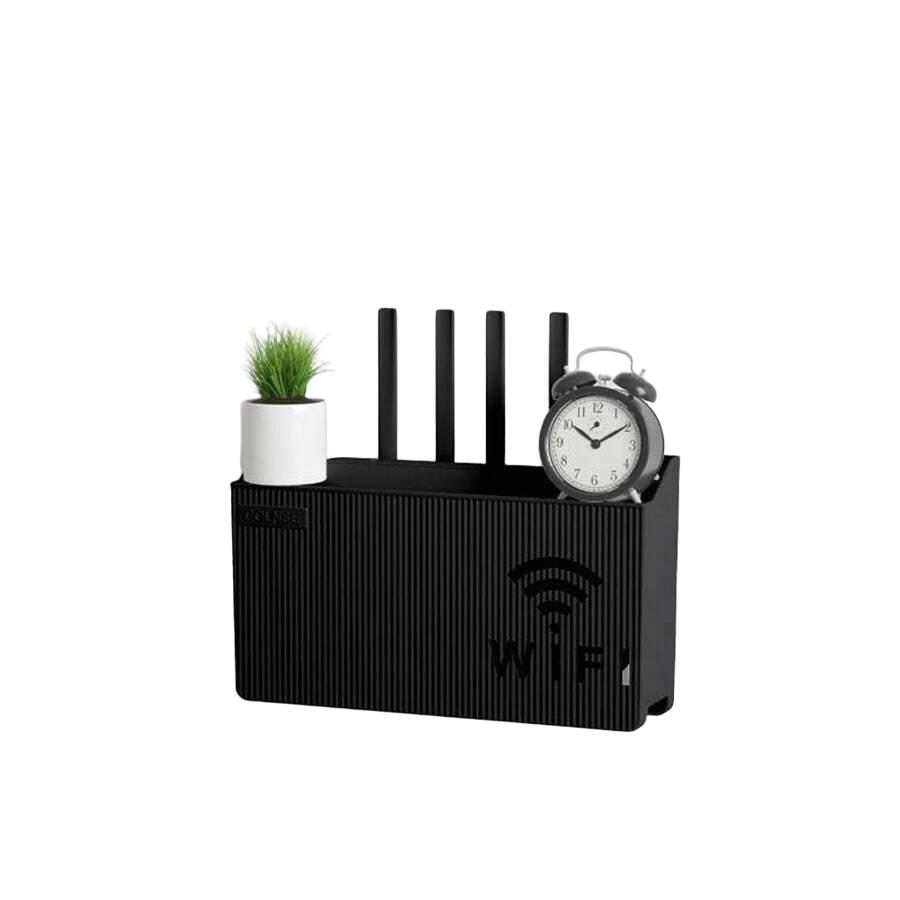 czarny uchwyt na wi-fi