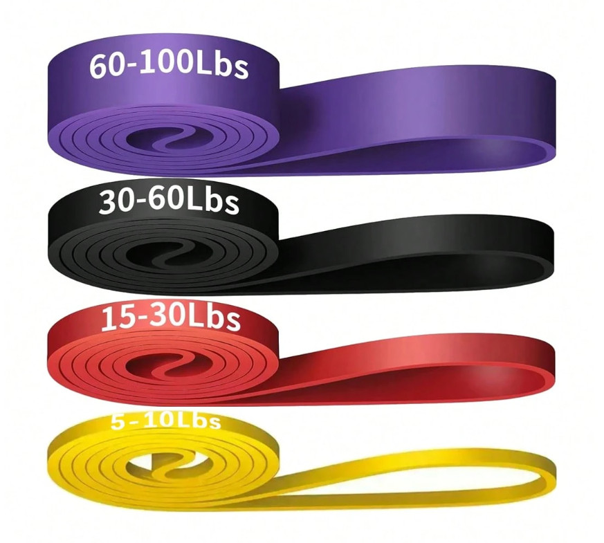 GUMY DO ĆWICZEŃ 4-PACK 