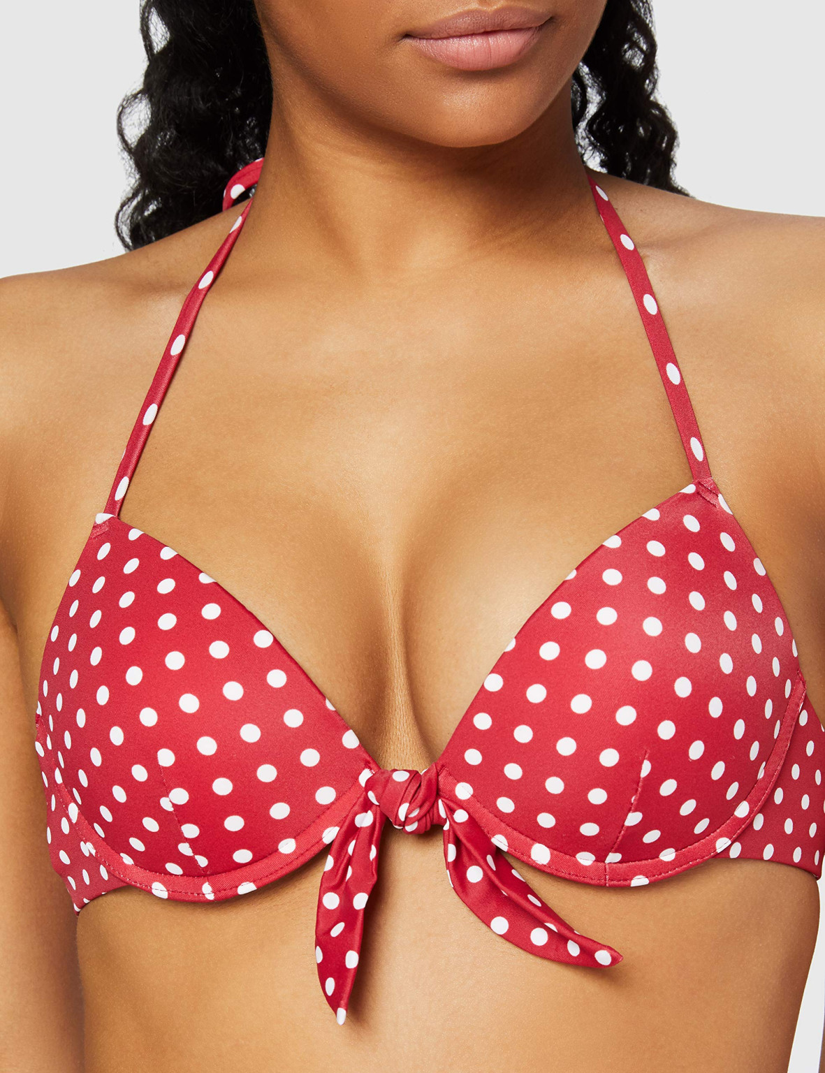 komplet bikini wzór groszki