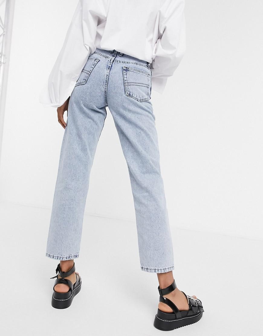 NIEBIESKIE SPODNIE JEANS