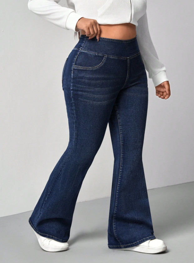 ELASTYCZNE SPODNIE JEANS