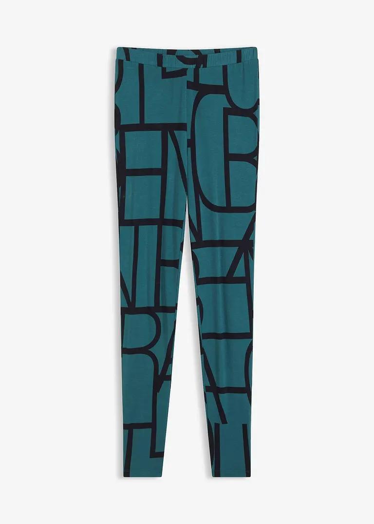 LEGGINSY DAMSKIE ZE WZOREM