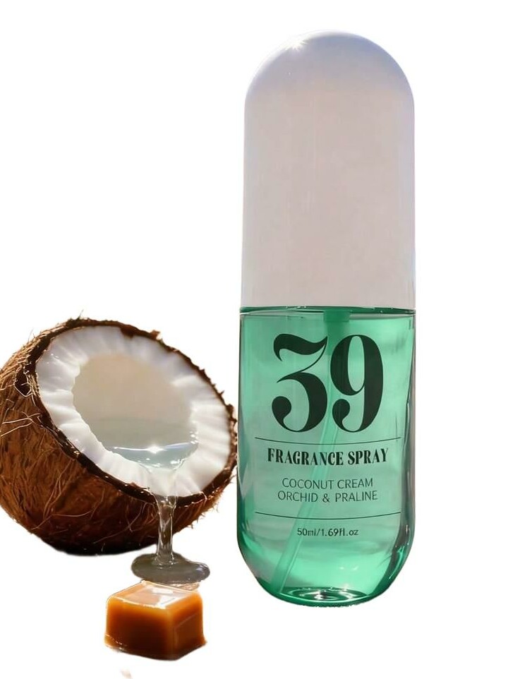 mgiełka do ciała coconut cream orchid praline