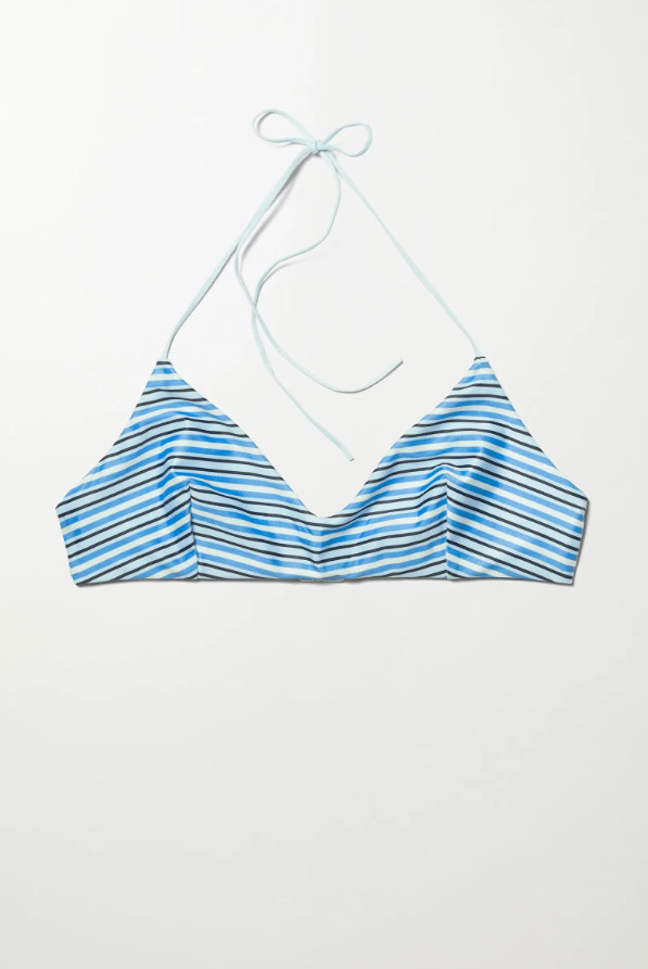 GÓRA OD BIKINI W PASKI WIĄZANIE