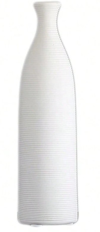 biały ceramiczny wazon