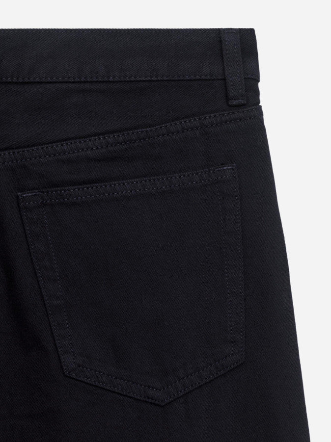 GRANATOWE SPODNIE JEANS