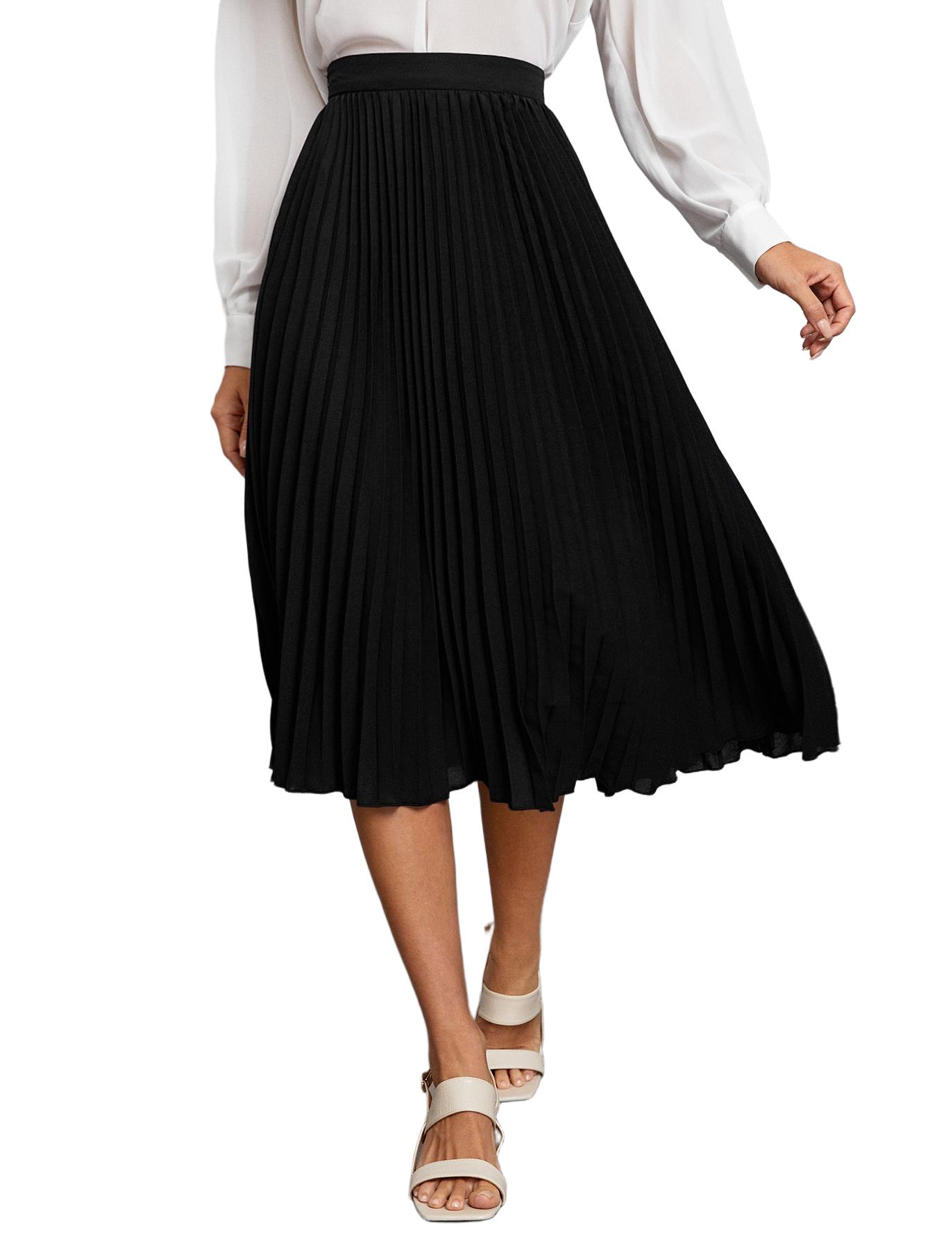 SPÓDNICA PLISOWANA MIDI