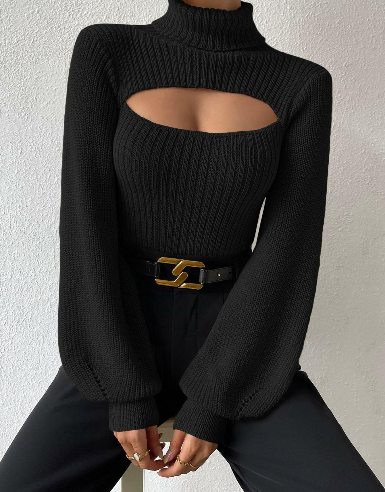 SWETER GOLF WYCIĘCIE