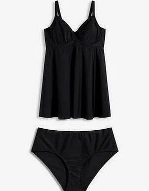 TANKINI DWUCZĘŚCIOWE Z FISZBINAMI 90D