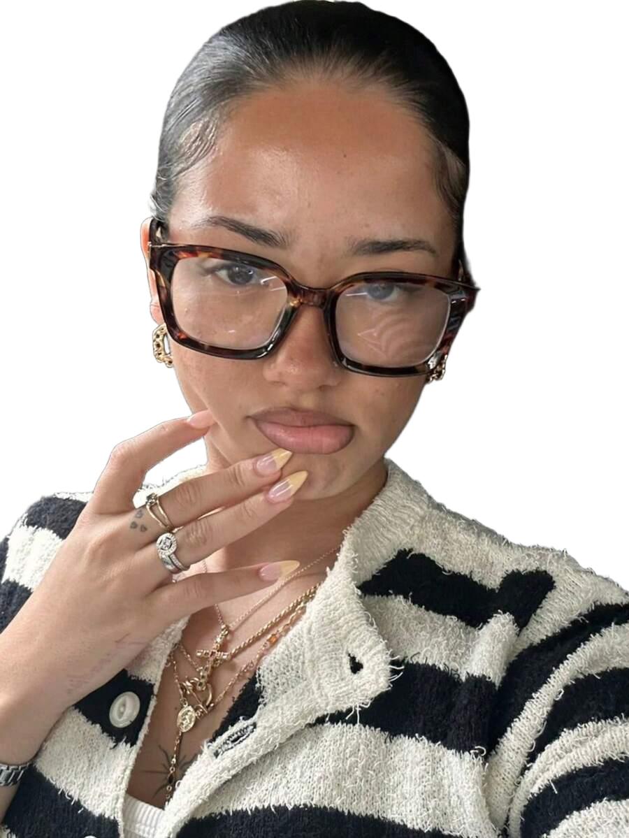 OKULARY ZERÓWKI LEOPARD PRINT 