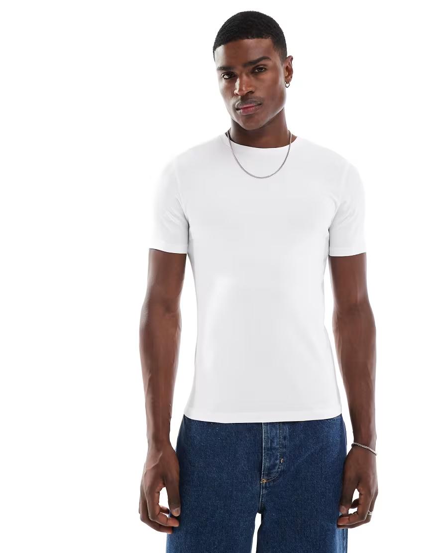 BIAŁY T-SHIRT BASIC