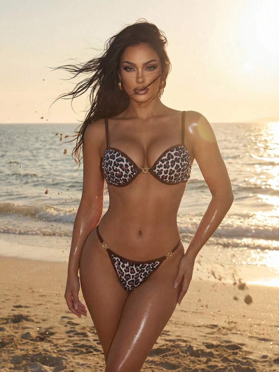 STRÓJ KĄPIELOWY animal print