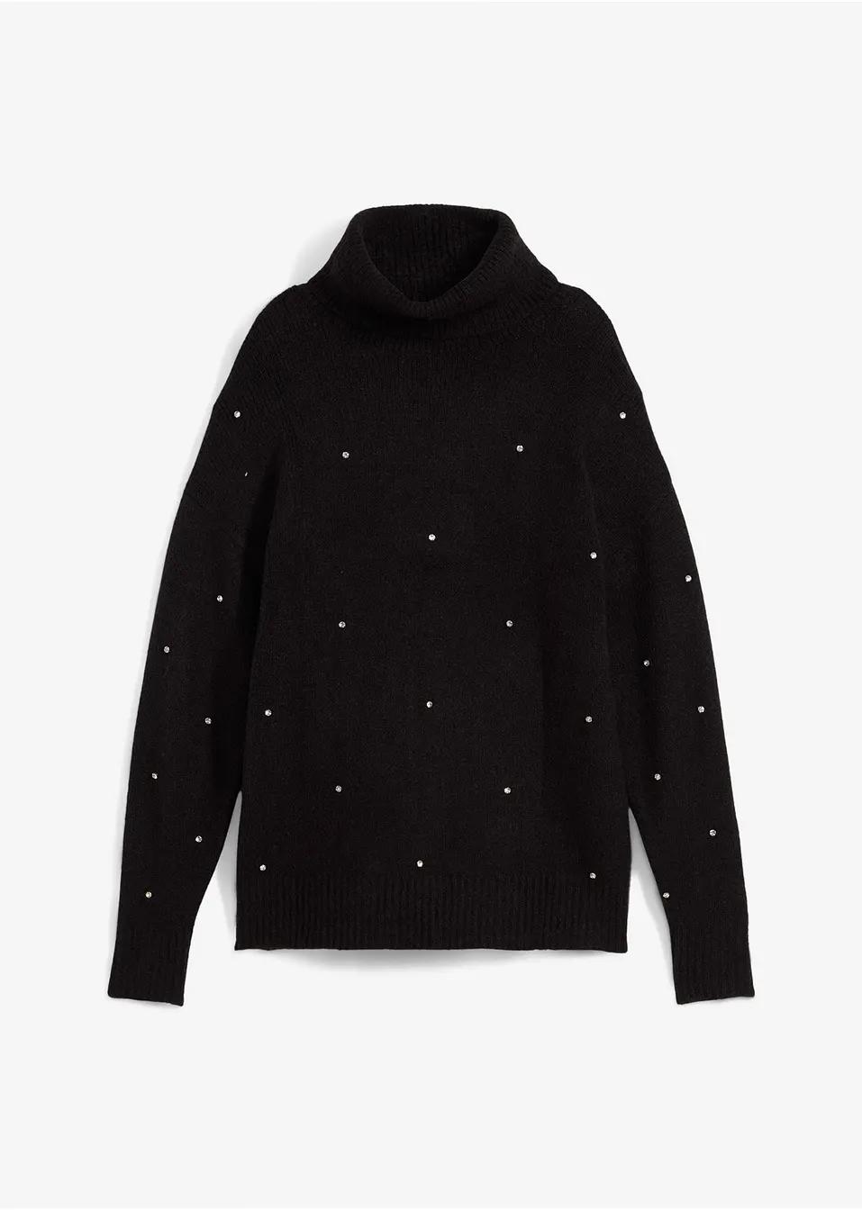 SWETER Z CYRKONIAMI 