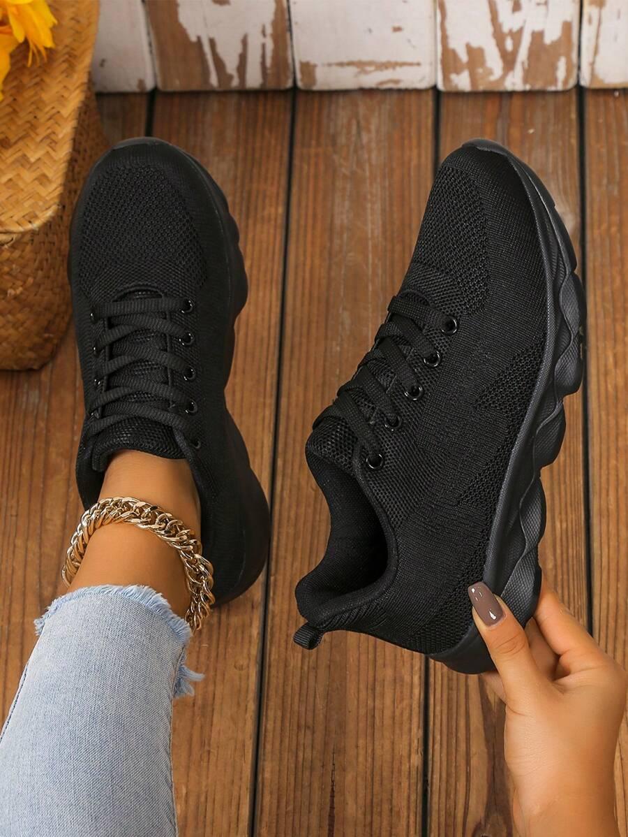 CZARNE BUTY SPORTOWE
