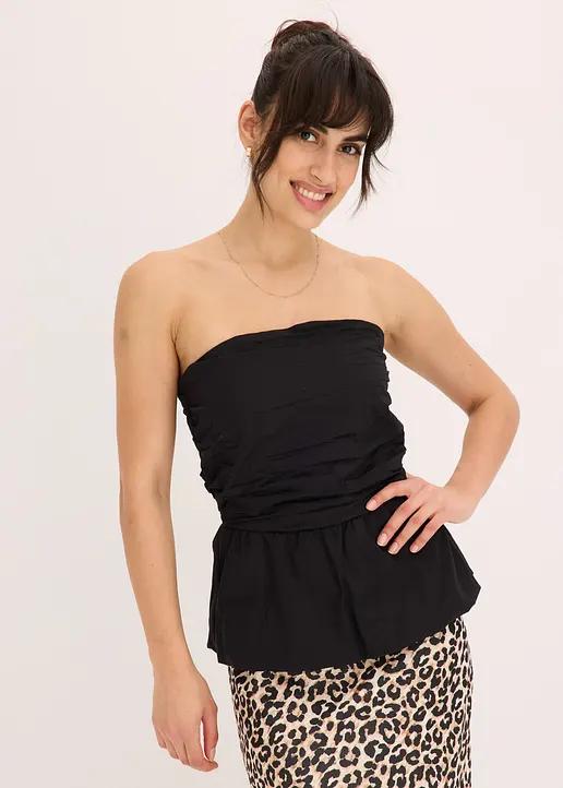 CZARNY TOP ZAMEK 