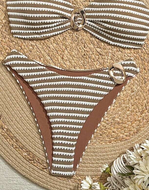 bikini dół paski