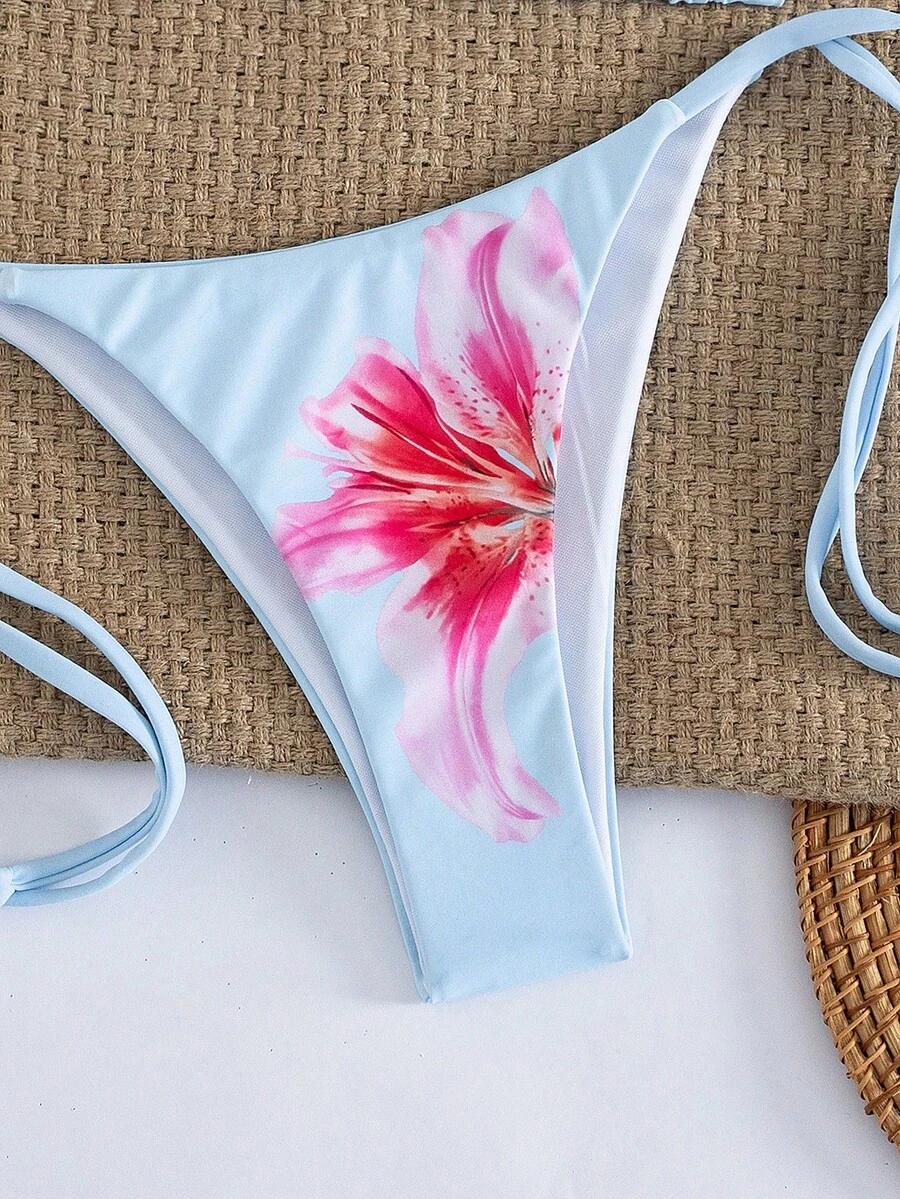 niebieski BIKINI DÓŁ