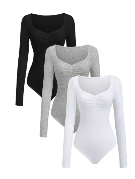 BODY DŁUGI RĘKAW 3-PACK