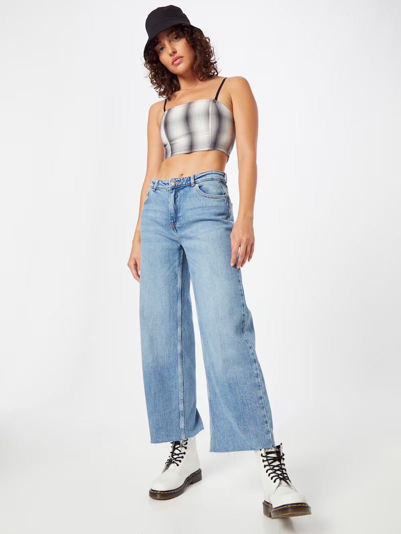 CROP TOP RAMIĄCZKA HAFTKI