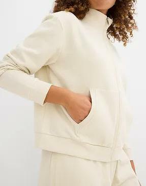 BLUZA BAWEŁNIANA PLUS SIZE ROZPINANA