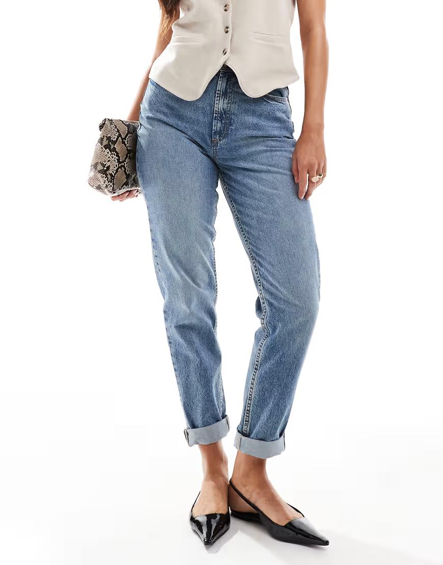 NIEBIESKIE SPODNIE JEANS