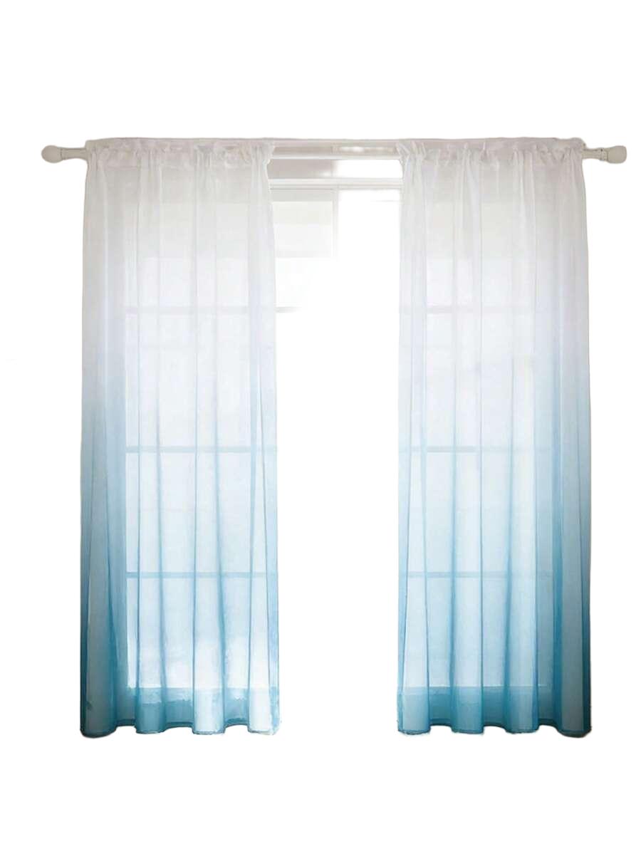 zasłony wzór ombre 2-pack