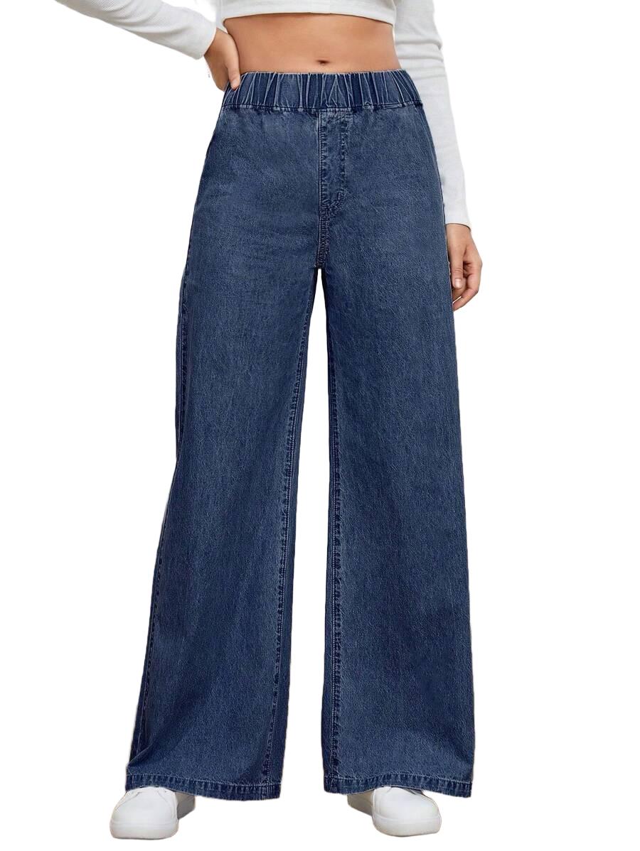 SPODNIE JEANS SZEROKIE NOGAWKI
