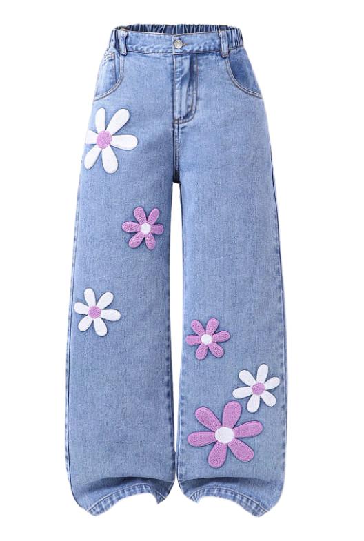 NIEBIESKIE SPODNIE JEANS