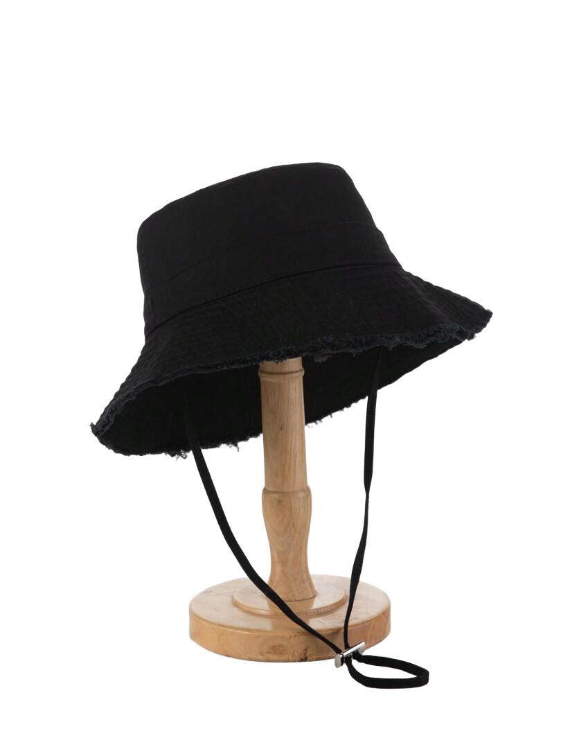 CZARNY KAPELUSZ BUCKET 