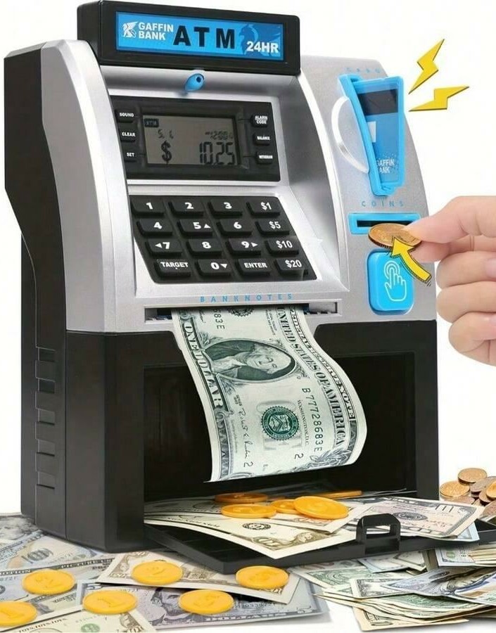 BANKOMAT SKARBONKA ZABAWKA