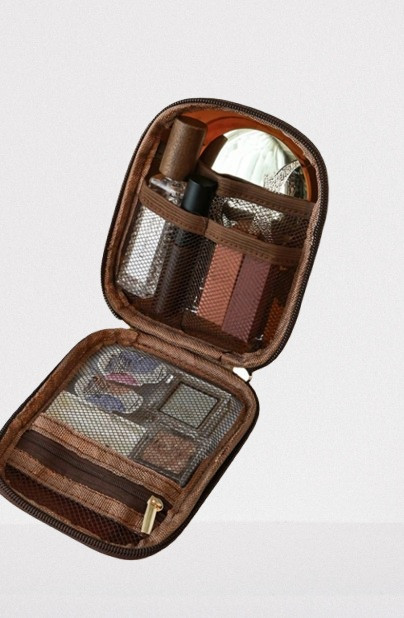 mini kosmetyczka zamek