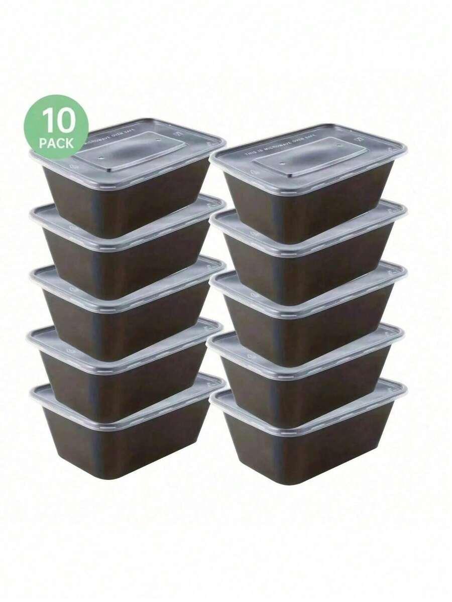 jednorazowe pojemniki do przechowywania jedzenia 10-pack