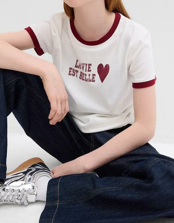 T-SHIRT Z NADRUKIEM