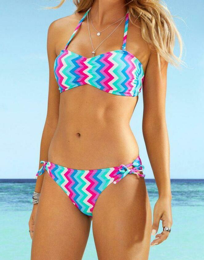 BIKINI 2 CZĘŚCIOWE Z WZOREM