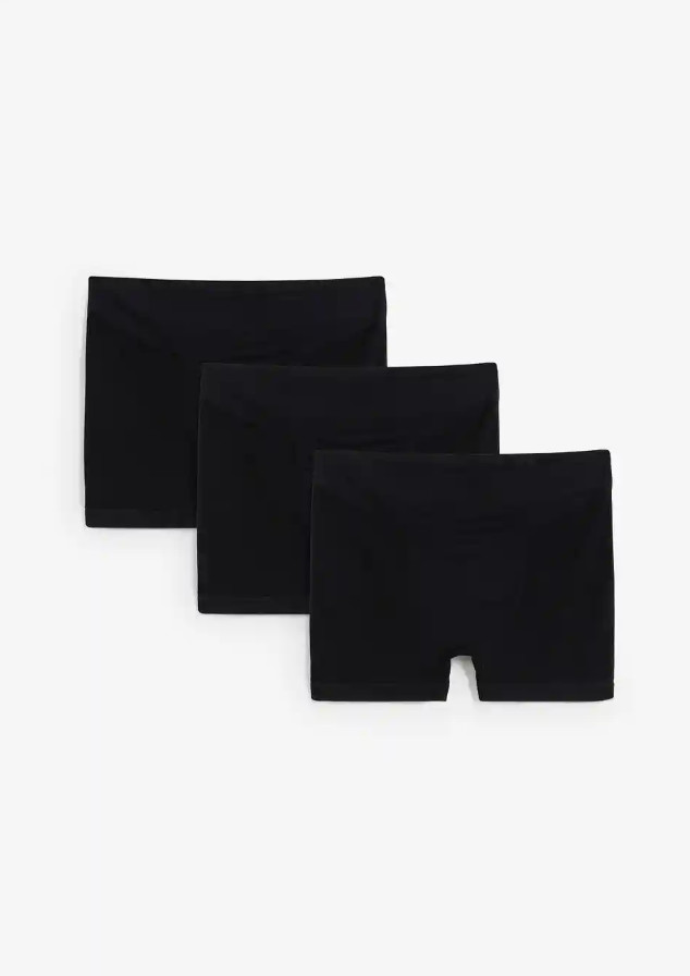 czarne bokserki 3-pack 