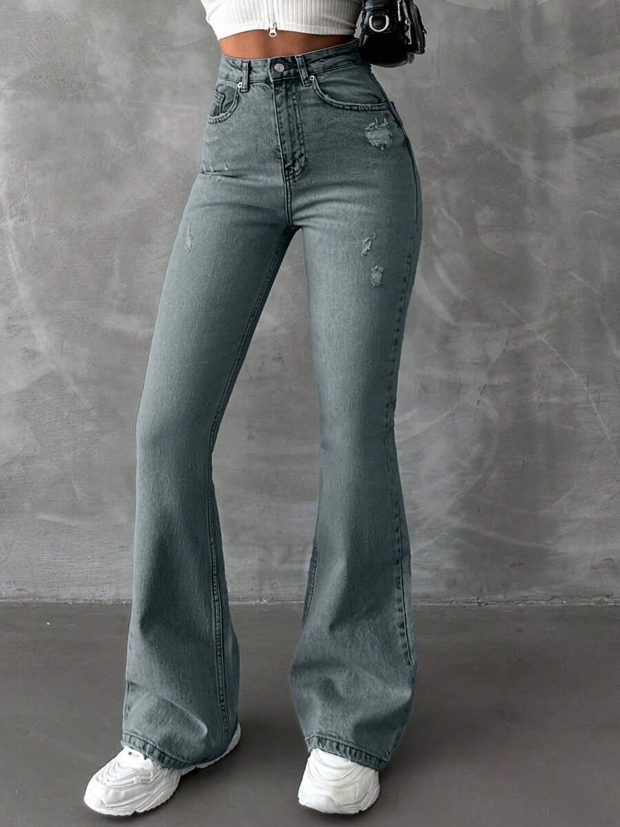 NIEBIESKIE SPODNIE JEANS