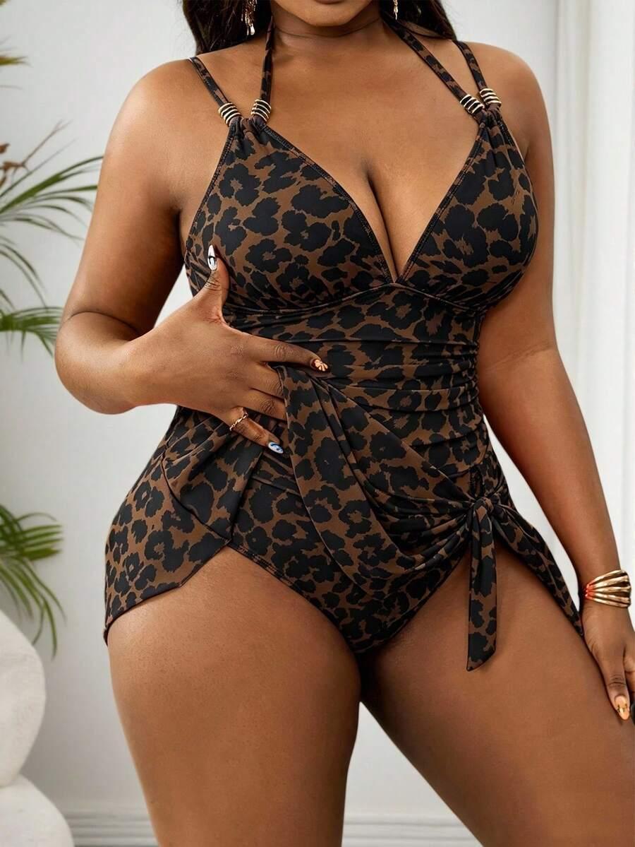 JEDNOCZĘŚCIOWY STRÓJ KĄPIELOWY ANIMAL PRINT