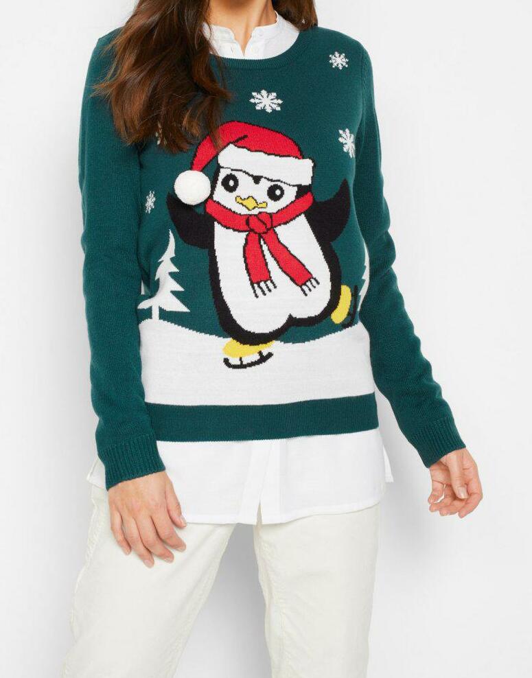 SWETER ZE ŚWIĄTECZNYM MOTYWEM
