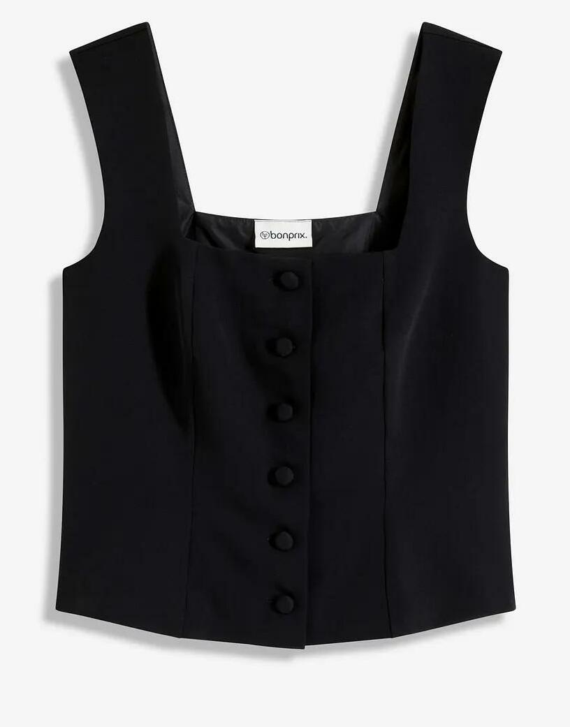 BLUZKA NA SZEROKICH RAMIĄCZKACH
