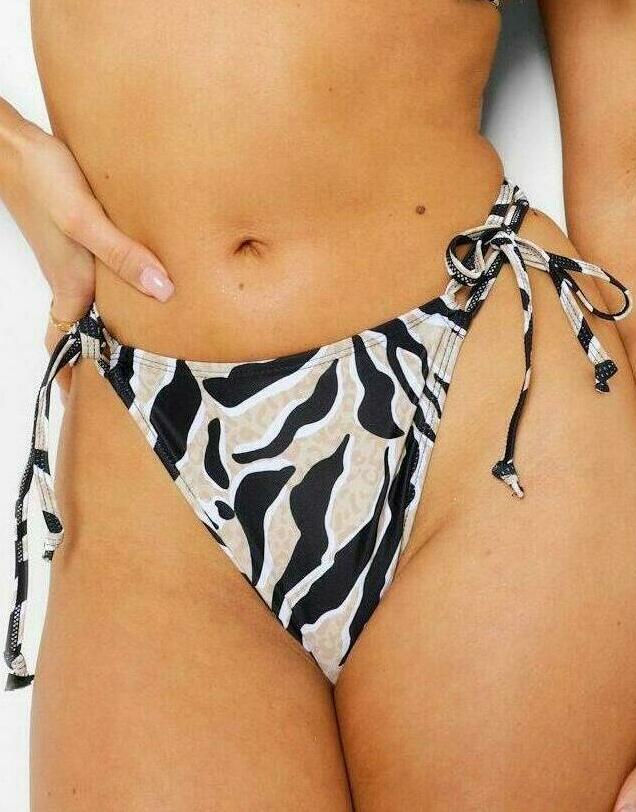 DÓŁ OD BIKINI ANIMAL PRINT