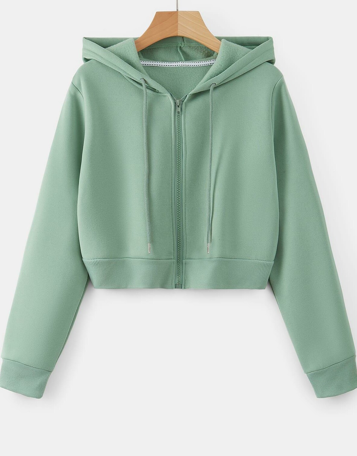 zielona bluza rozpinana