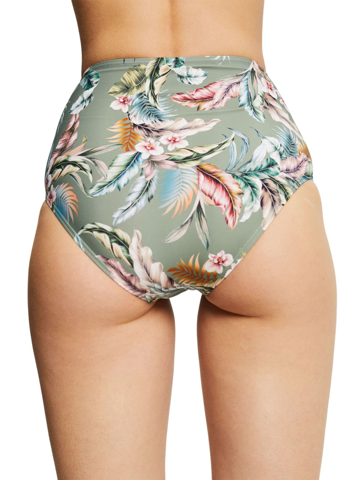 dół od bikini wysoki stan wzór