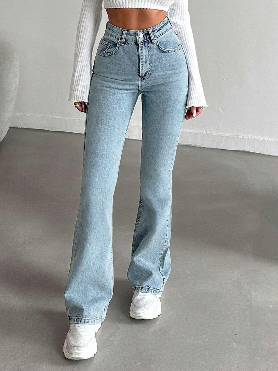 NIEBIESKIE SPODNIE JEANS
