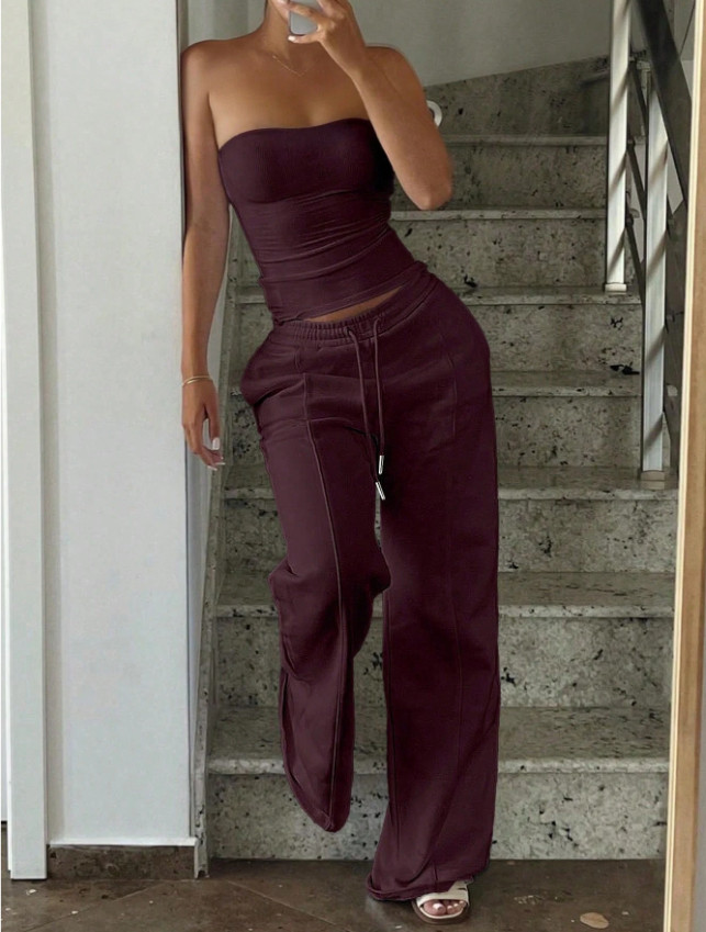 TOP SPODNIE DRESOWE KOMPLET 