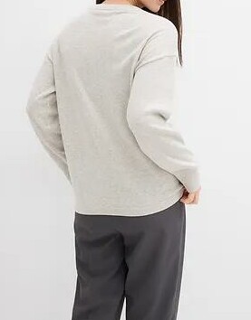 SWETER DAMSKI BAWEŁNIANY OKRĄGŁY DEKOLT